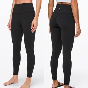 Lululemon Wunder Under Black Full Length Leggings